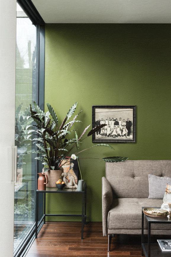 A photo from the Farrow & Ball website showing the colour Bancha.